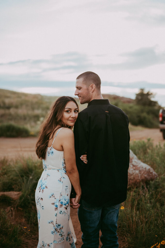 couple at their Mountain Wedding and Elopement Locations