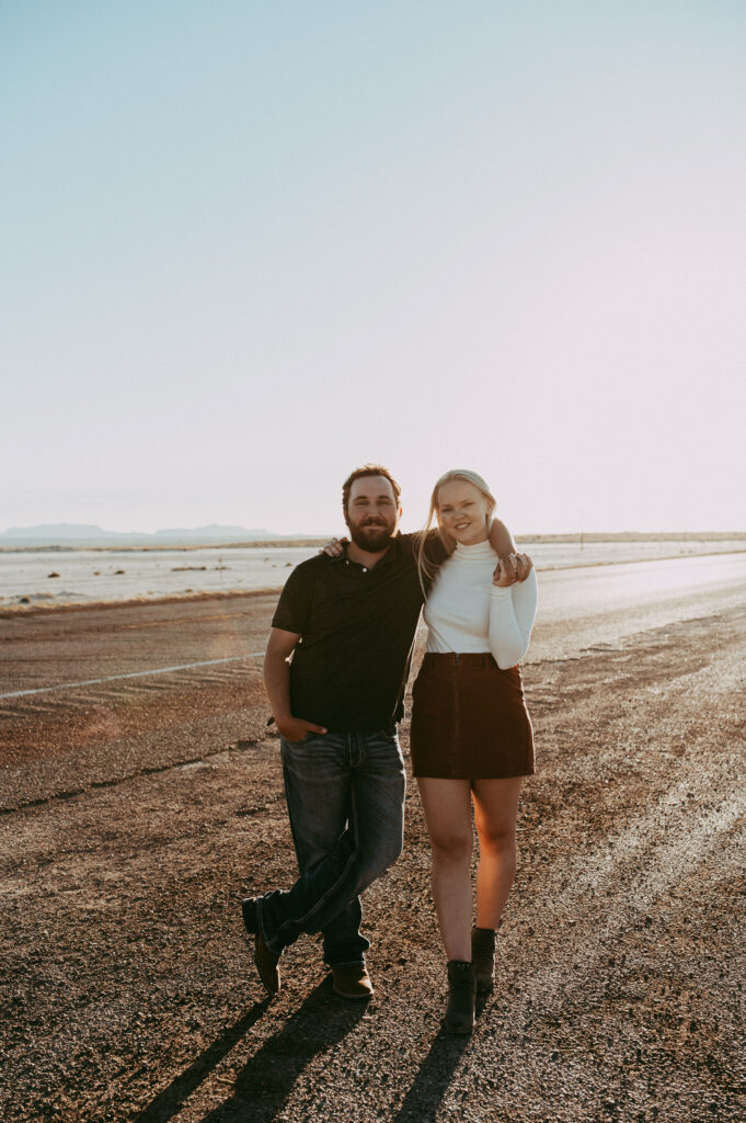 Kelsey and Trevor’s Adventurous Engagement Session